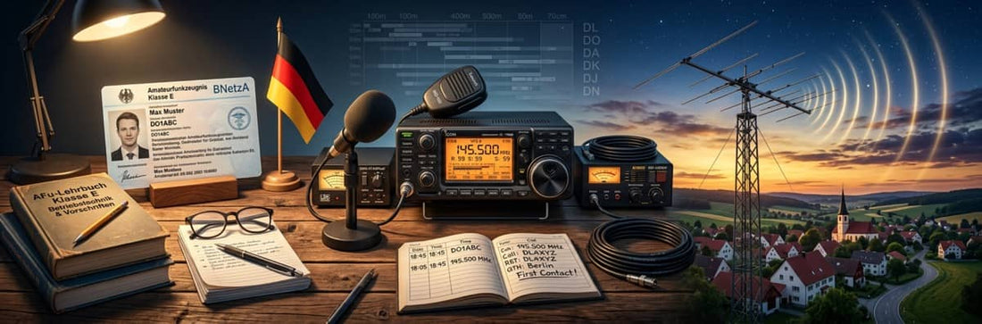 Amateurfunk-Lizenz Deutschland 2026: Von Klasse N bis zum ersten QSO – Ihr kompletter Leitfaden