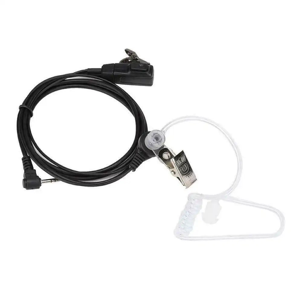 Walkie-Talkie Luftschlauch-Ohrhörer mit 2,5mm 1-Pin Stecker und PTT-Mikrofon für Motorola Funkgeräte.