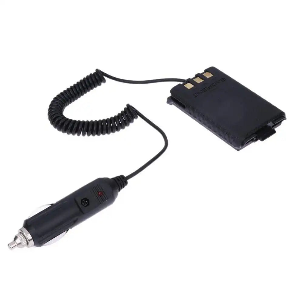 Baofeng UV-5R Batterie-Eliminator und 12V-Ladegerät im Überblick