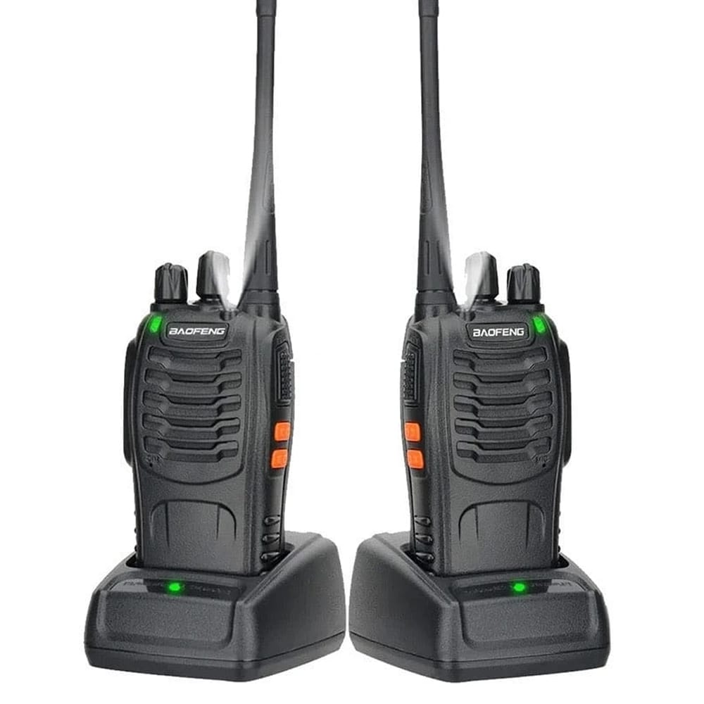 2 Baofeng BF-888S PMR446 Funkgeräte lizenzfrei, ideales Starter-Set für zuverlässige Kommunikation in Deutschland.