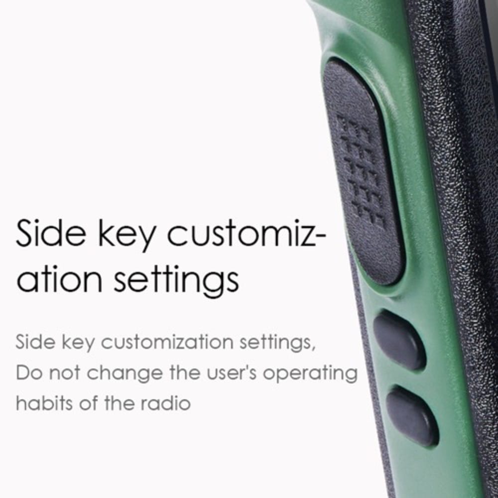 Baofeng DM-32UV DMR Walkie Talkie mit programmierbaren Seitentasten für schnelle und effiziente Bedienung