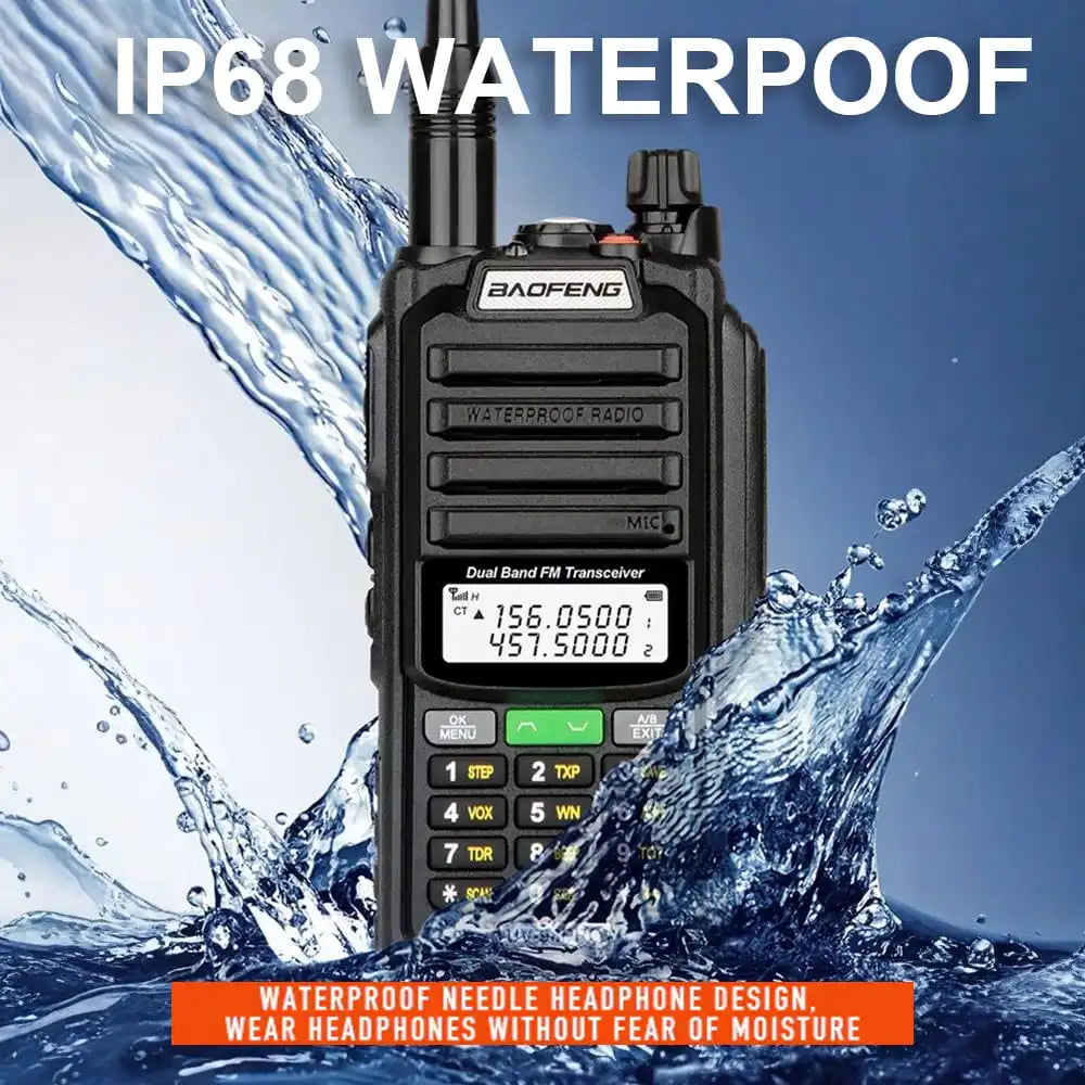 Baofeng UV-98 Pro IP68 wasserdichtes Dualband-Funkgerät.