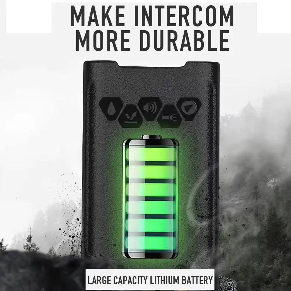 Baofeng UV-98 Pro Walkie-Talkie mit großem Akku für extralange Betriebszeit.