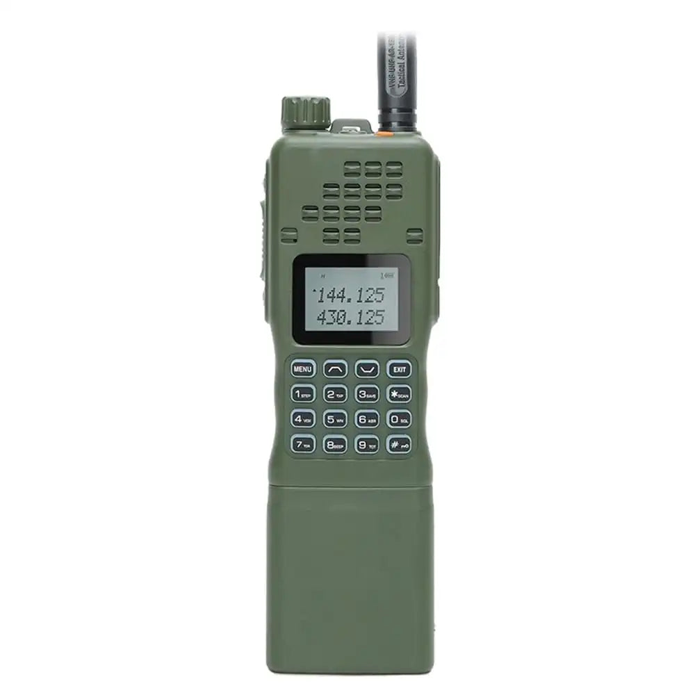 Baofeng AR-152 15W Langstrecken-Funkgerät in Militärgrün, ein robustes Amateurfunkgerät für zuverlässige Kommunikation.