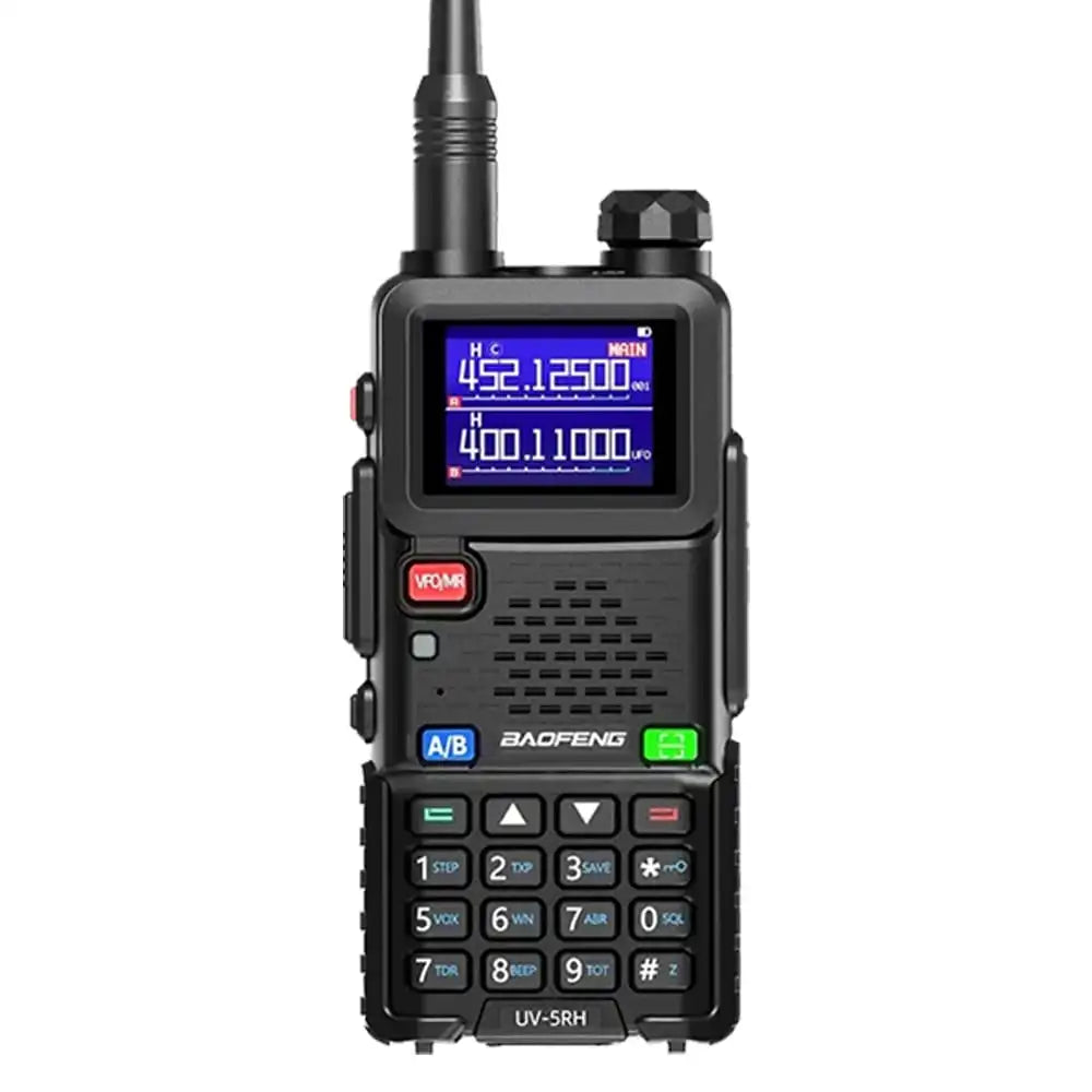Baofeng BF-5RH 10W Multi-Band Langstrecken-Walkie-Talkie, vielseitiges Funkgerät.