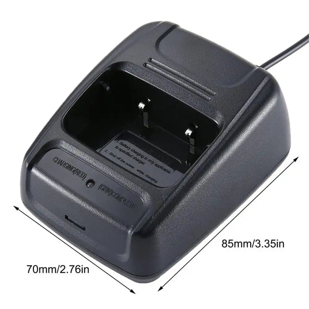 Baofeng Desktop-Ladegerät für BF-888S, BF-777S, BF-666S mit Maßen 70mm und 85mm
