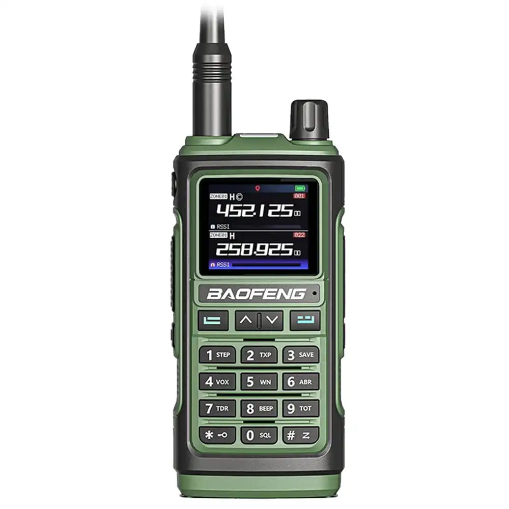 Baofeng UV-17 Pro MultibandFunkgerät in Grün, ein vielseitiges Handfunkgerät