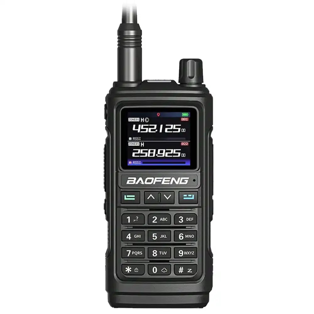 Baofeng UV-17 Pro Tri-Band Funkgerät in Schwarz, ein vielseitiges Handfunkgerät