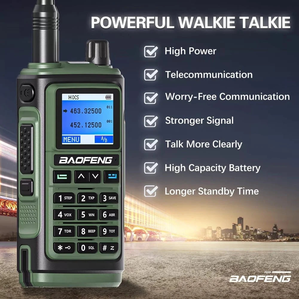 Leistungsstarkes Baofeng UV-17 Pro Walkie-Talkie mit Funktionen wie hohe Leistung, klare Kommunikation und lange Standby-Zeit